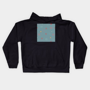 Heart Pattern Kids Hoodie